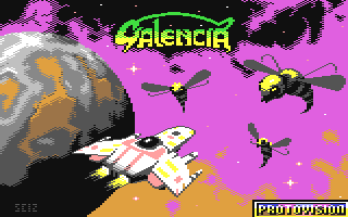 Galencia (Homebrew) — Title screen